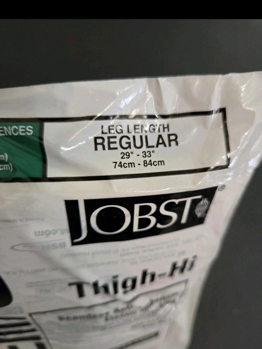 JOBST Thigh-High Anti-Embolism Compression Stockings White New